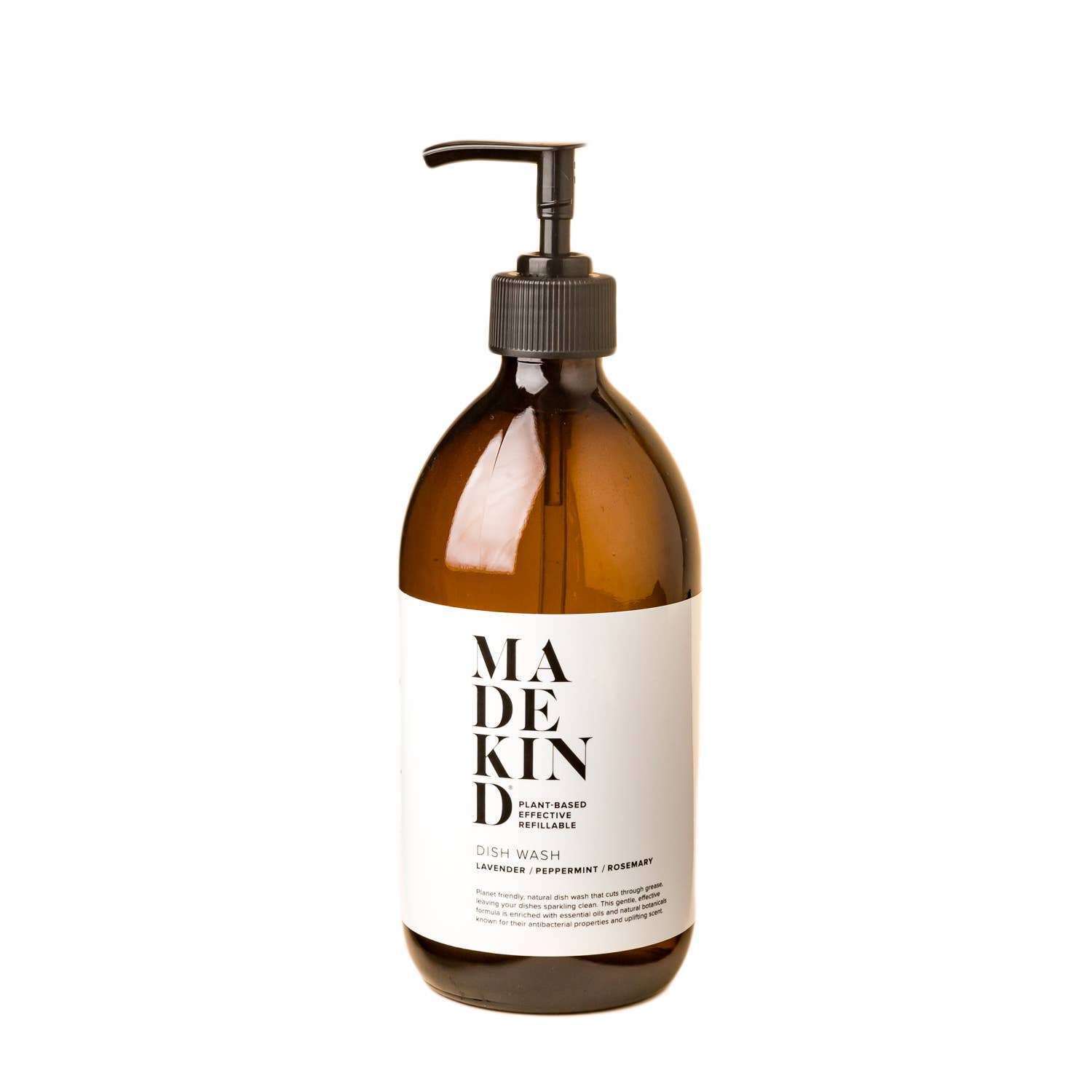 MadeKind – wholesale Spray bottle – 500ml Empty Glass Bottle for MadeKind Natural Cleaners3