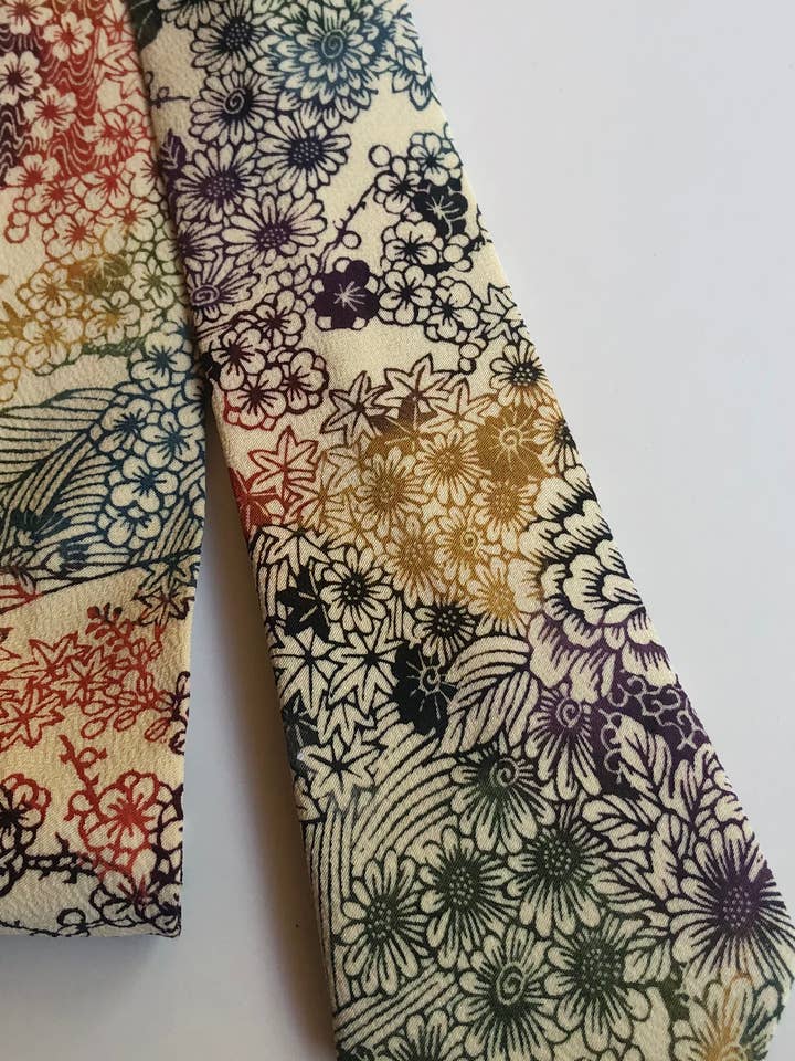 Färgglad Japansk Blommig Halsband för wholesale av Koi Girl