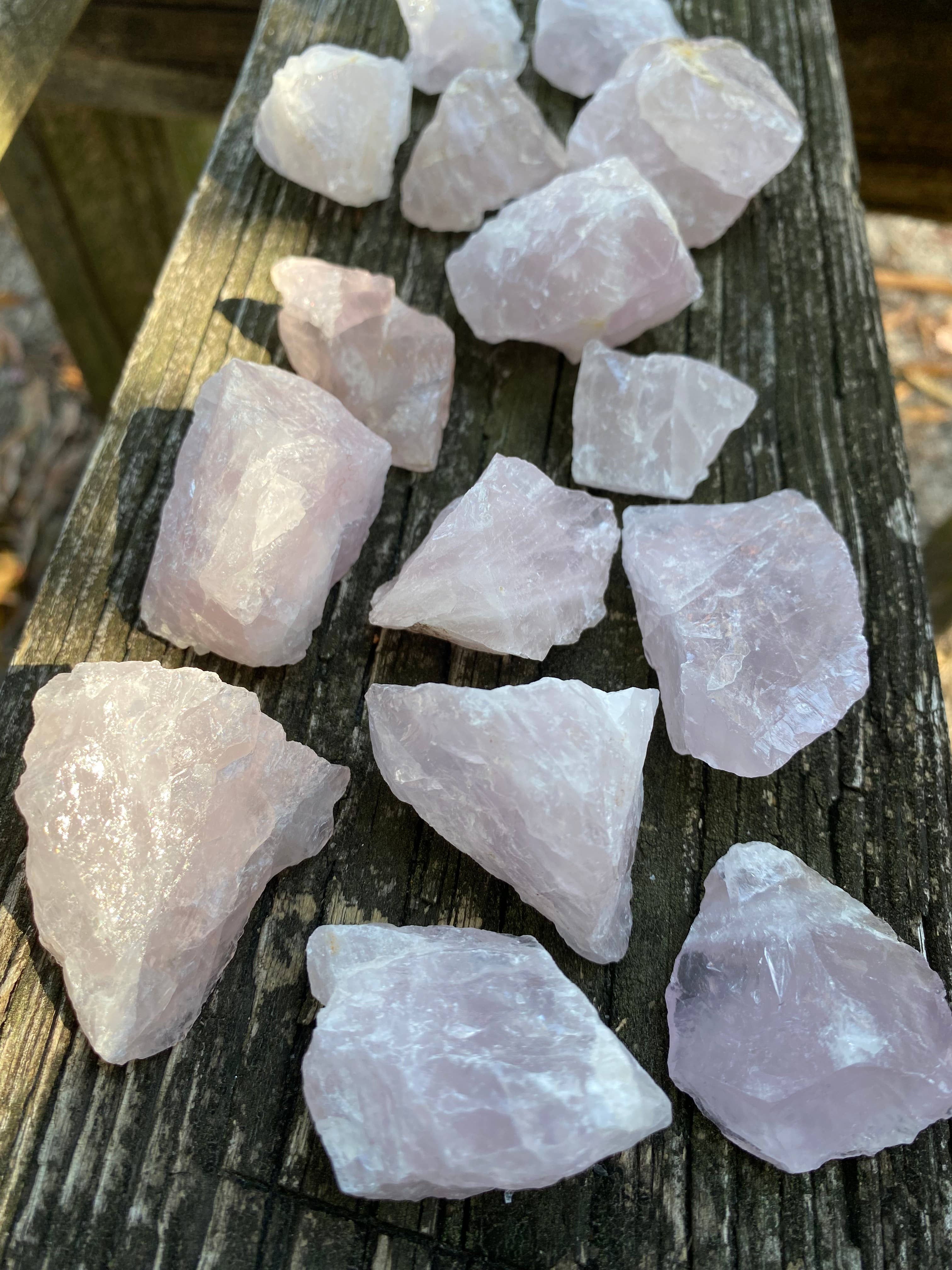 Kamicr8tions – Engroshandel Spirituelle sten og krystaller – Rå rosenkvarts2