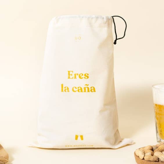 “Eres La Caña” Gift Cloth Bag for wholesale by UO