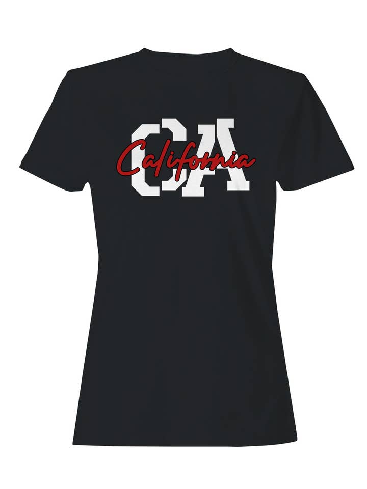 T-shirt vintage pour femme de Californie pour la vente par TShirtGuys.com
