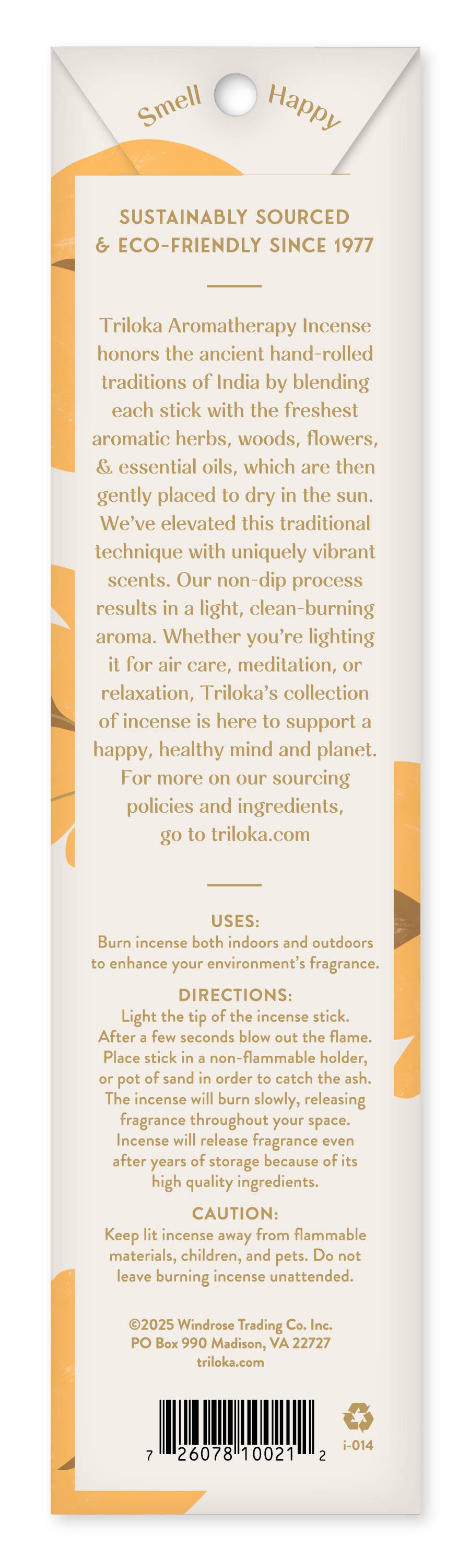 Triloka - Wholesale Incense - Triloka Nag Champa Original Incense1