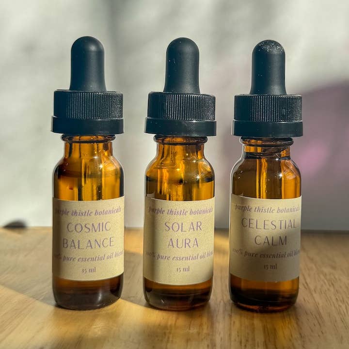 Essential Oil Blends for wholesale by Purple Thistle Botanicals