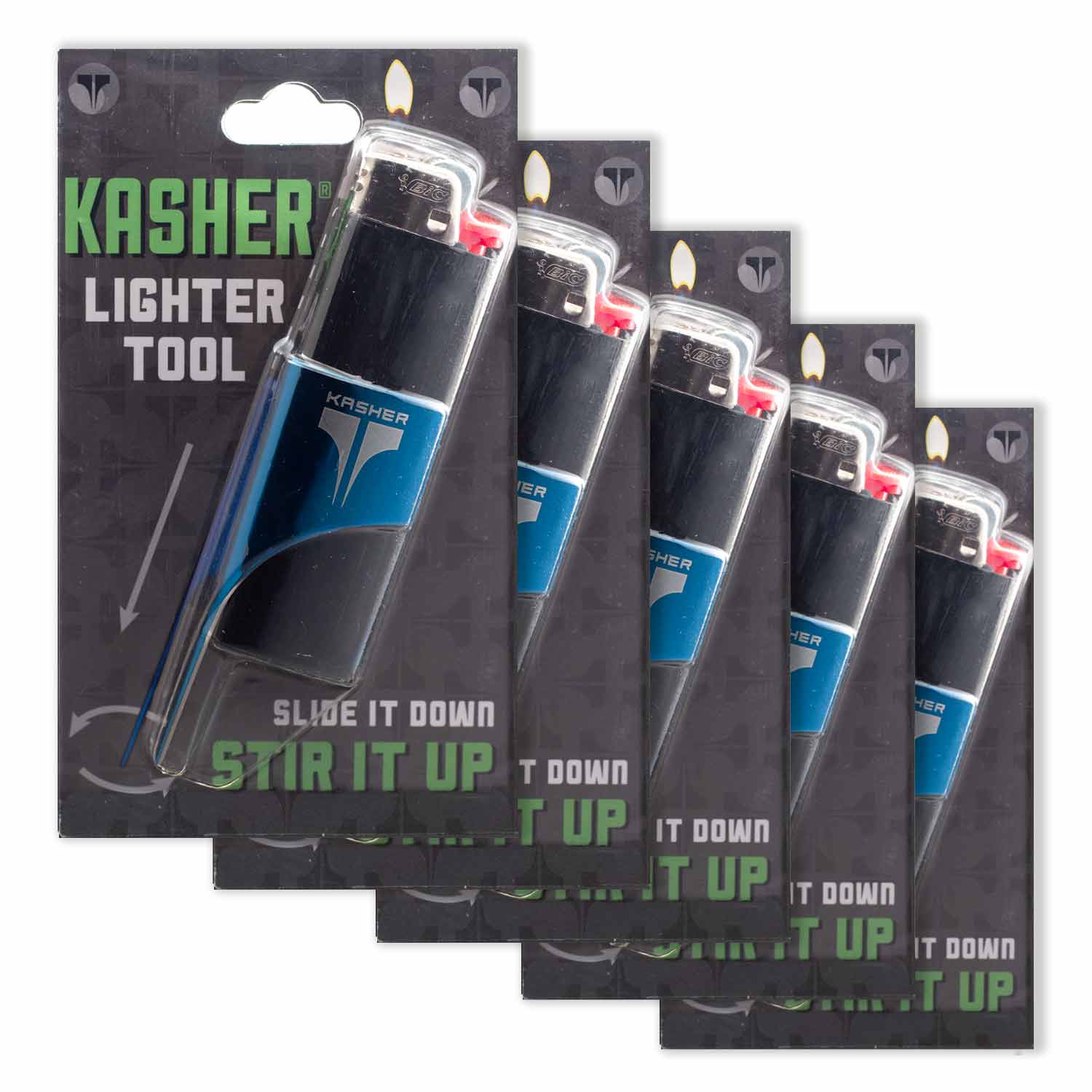 Kasher Inc - Wholesale Lighter - Kasher CLASSIC 5-Pack13