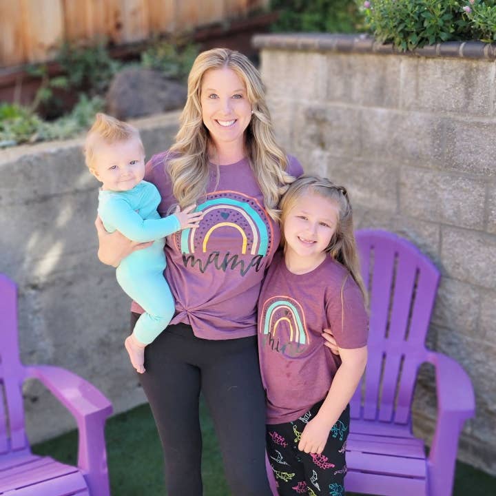 Mama/Mini Rainbow for wholesale by Sunfire Tees