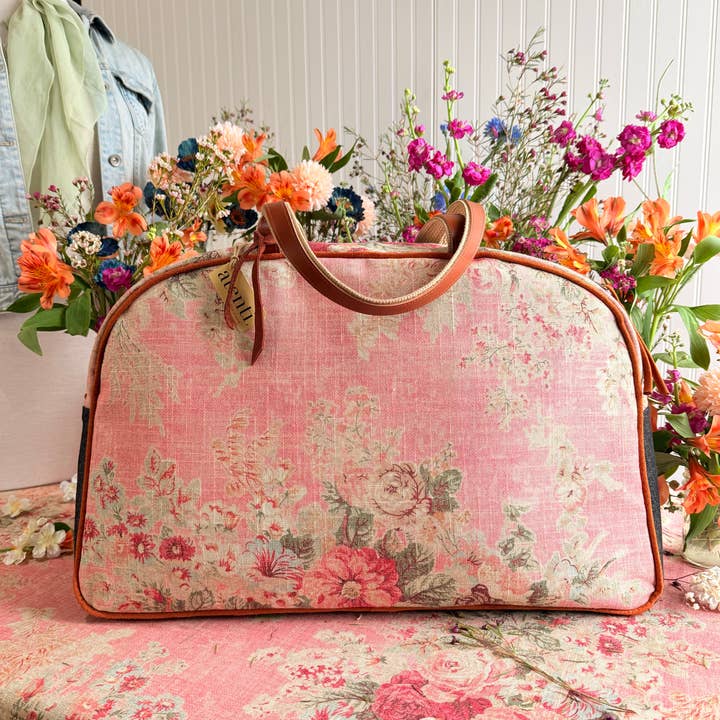 Atenti - Wholesale Weekender Bag - Women's - Handmade Atenti Rosewood Overnighter Weekender– USA Made6