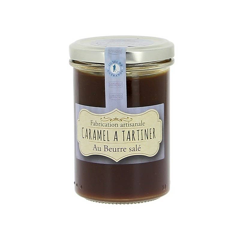Produits-Normandie - Wholesale Caramel Sauce - Salted butter caramel spread - 250g - Caramels d'Isigny0