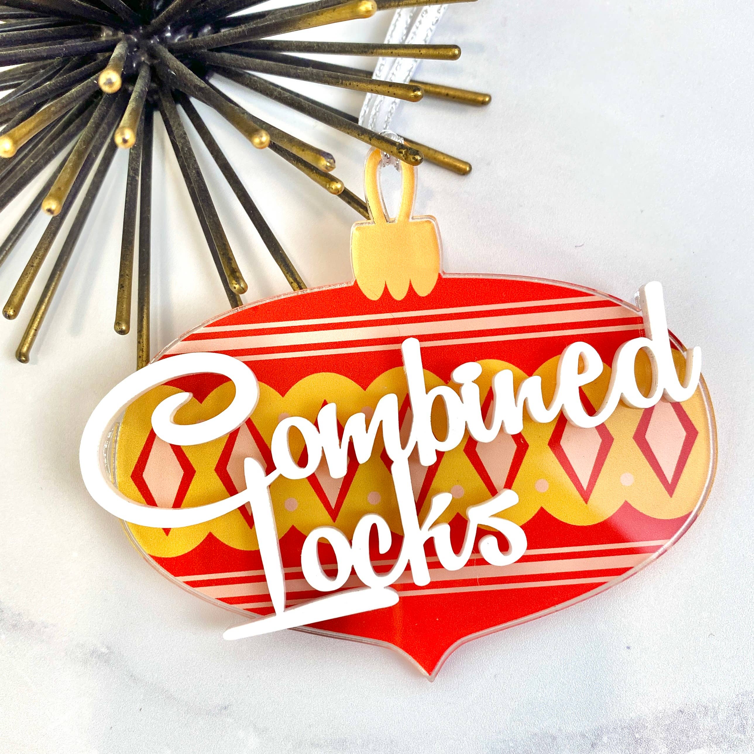 Atomic Kraftworks - Wholesale Ornament - Vintage Bauble Customizable [Your City] Ornament12