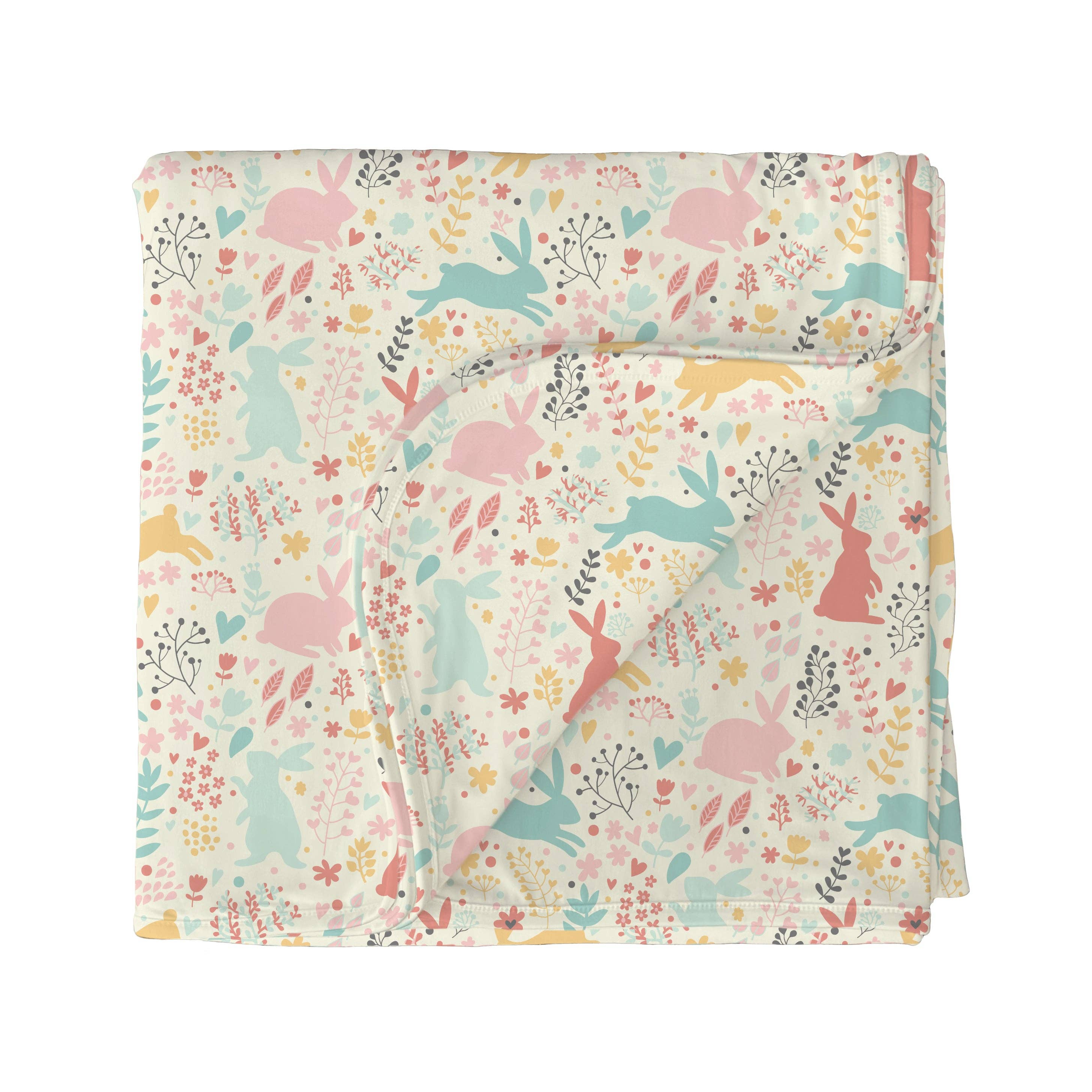 Sweet P Baby Co. – Cobertor de cama - Crianças e bebés por atacado – Manta de 3 Camadas de Bambu Bunny Snuggles