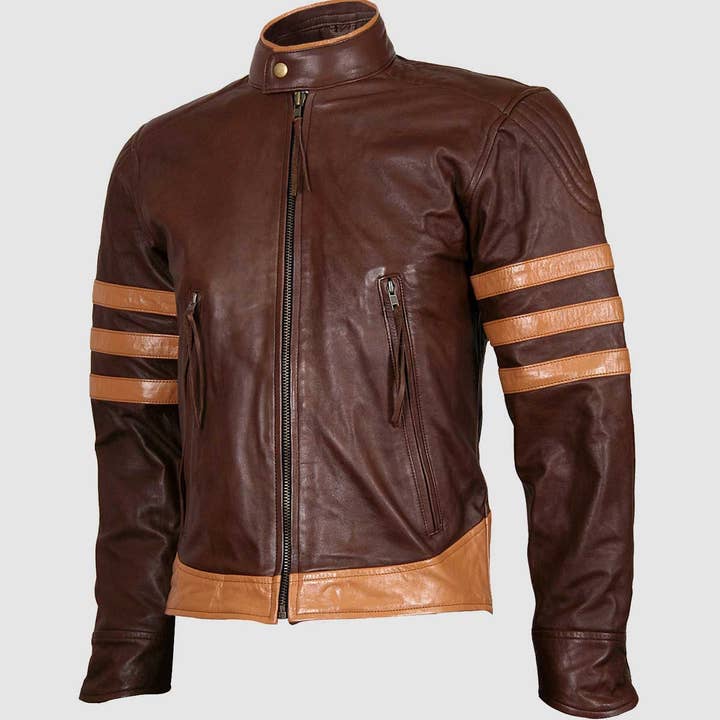 Veste de moto vintage pour la vente par The Royale Leather