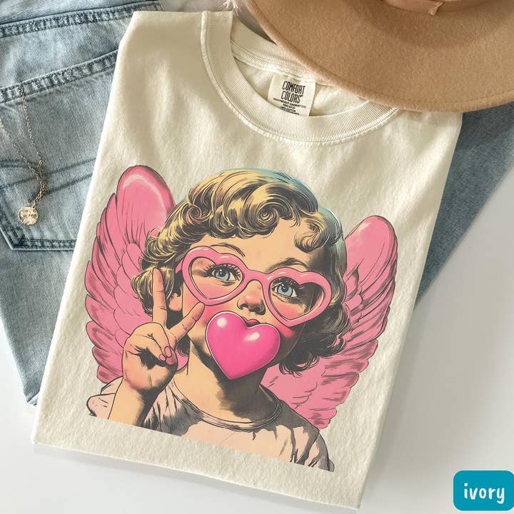 Cupid Vintage Valentines Day Shirt, Valentine Cupid Sweater for wholesale by Glaime