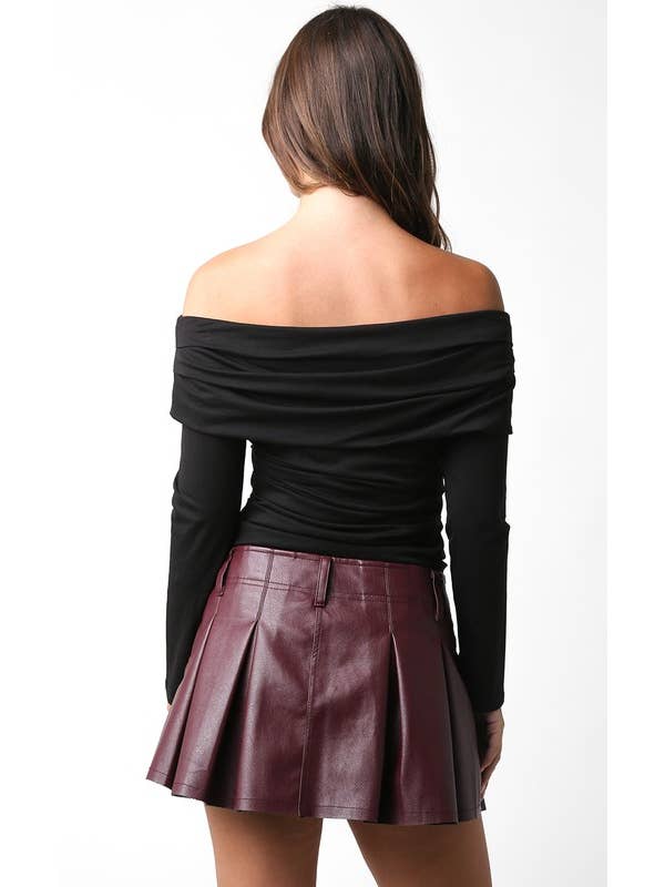 Olivaceous - Wholesale Knit Top - Women's - Romina Top1