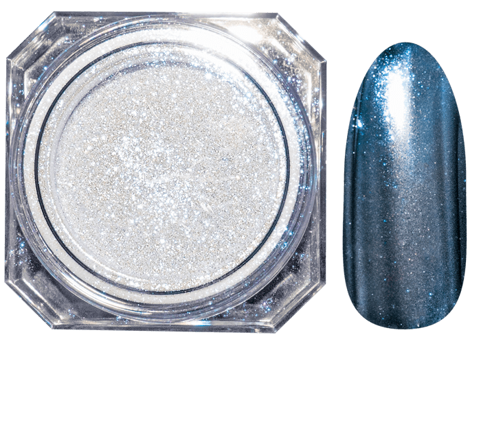 HOLLYWOOD NAILS - Wholesale Nail Polish - Mirror Chrome Powder Arctic Mirror Powder 2 g0
