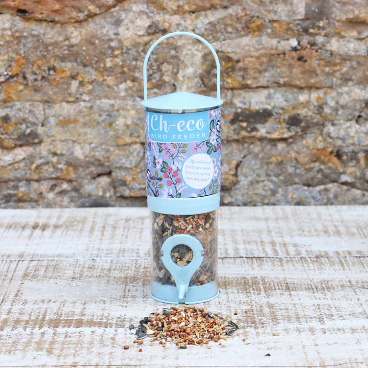 Wildlife World – wholesale Bird feeder – CH-ECO Recycled Multi-Coloured Bird Feeders - Made in the UK1