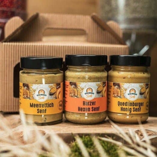 Presente de mostarda da mãe por atacado de Quedlinburger Senf