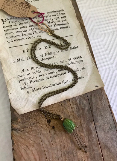 Fuchsia Bloom Studio - Wholesale Pendant/Charm Necklace - Small Tulip Necklace Flower Jewelry2