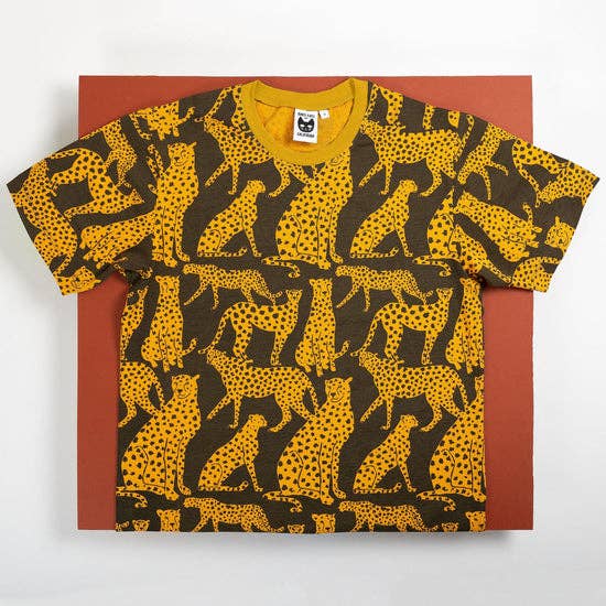 Limited Edition-Adult Cheetah T-Shirt for wholesale by Baby Cats of California