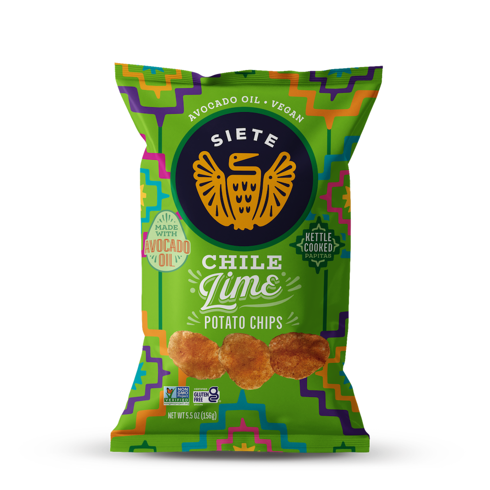 Siete Foods - Wholesale Chips - Flavor Mix Pack Kettle Cooked Potato Chips 5.5oz - 24 bags3