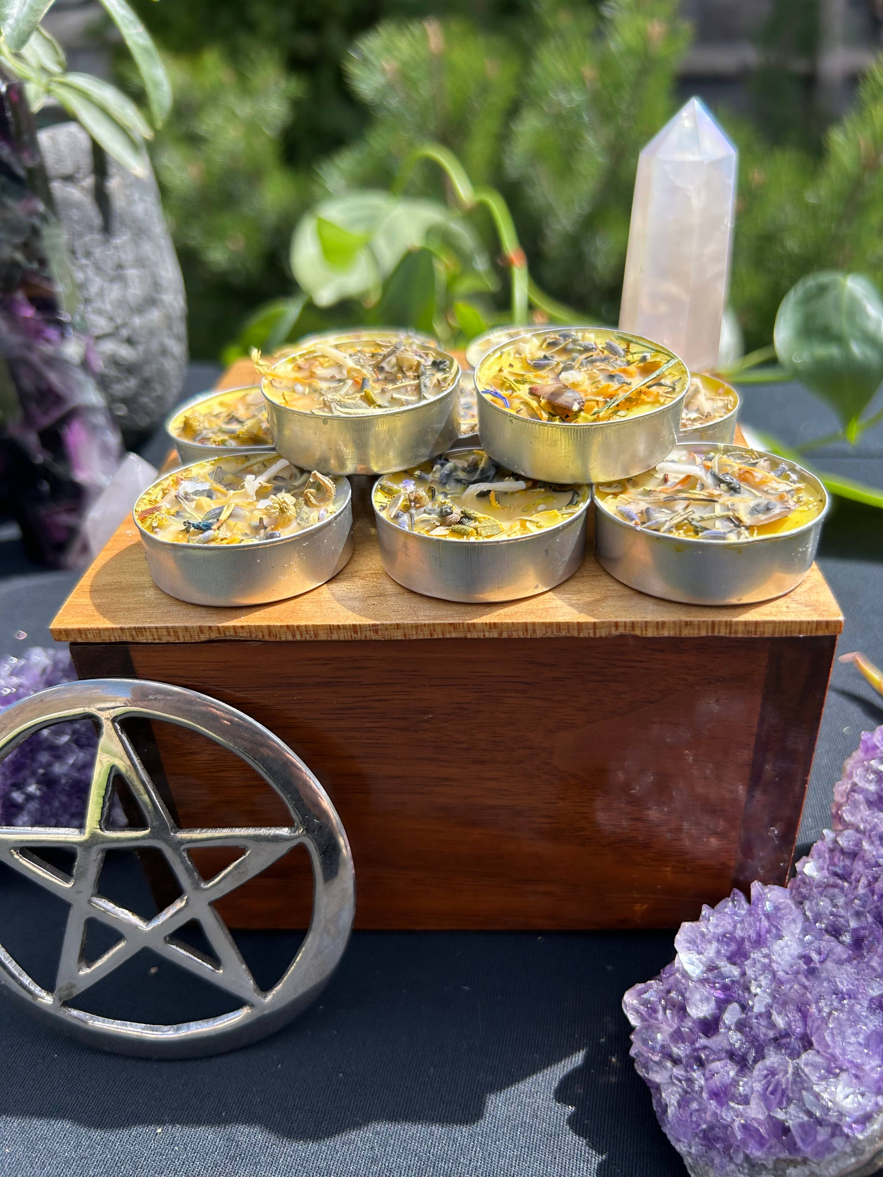 You Are Uniquely Magic - Wholesale Tea Light Candles - Happy Home, To Bring Peace Tealight Spell Candles5