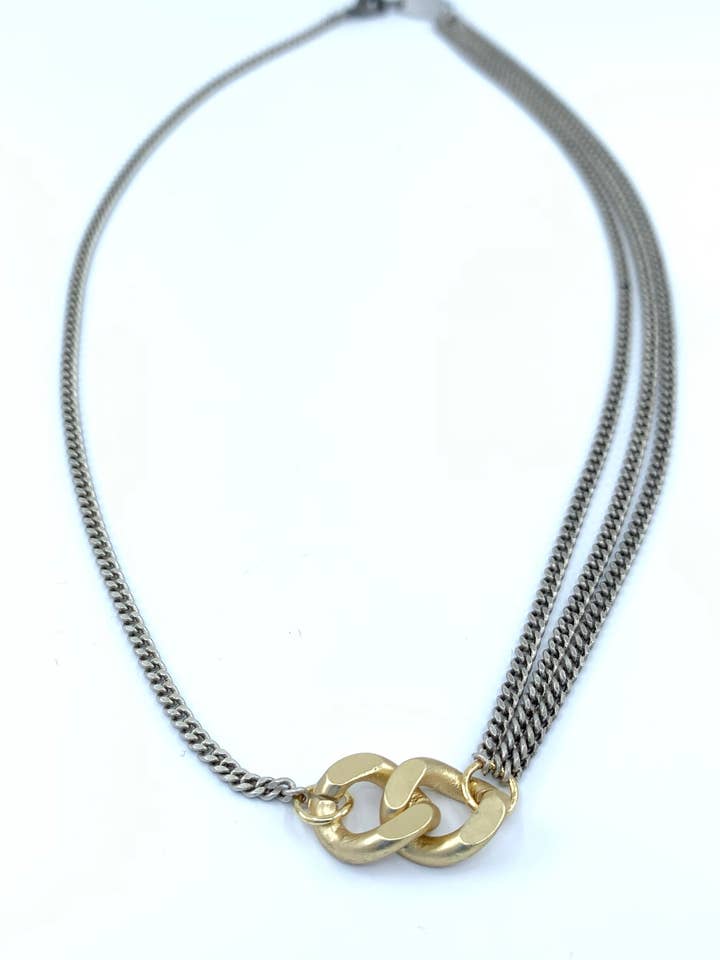 2 Link Accent Necklace for wholesale by BMR