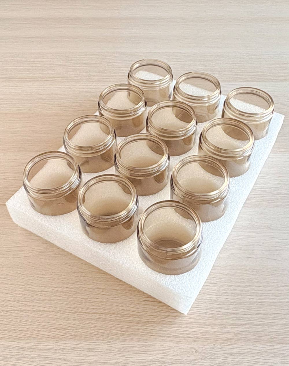 Mixie Market - Wholesale Jar - Oatmeal 8 oz. Mixie Jars | 12 pk7