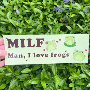 MILF Man I Love Frogs: Funny Frog Journal, frog gifts for women, frog  birthday gifts, frog gifts for kids, frog themed gifts,  gift, frog  gifts for