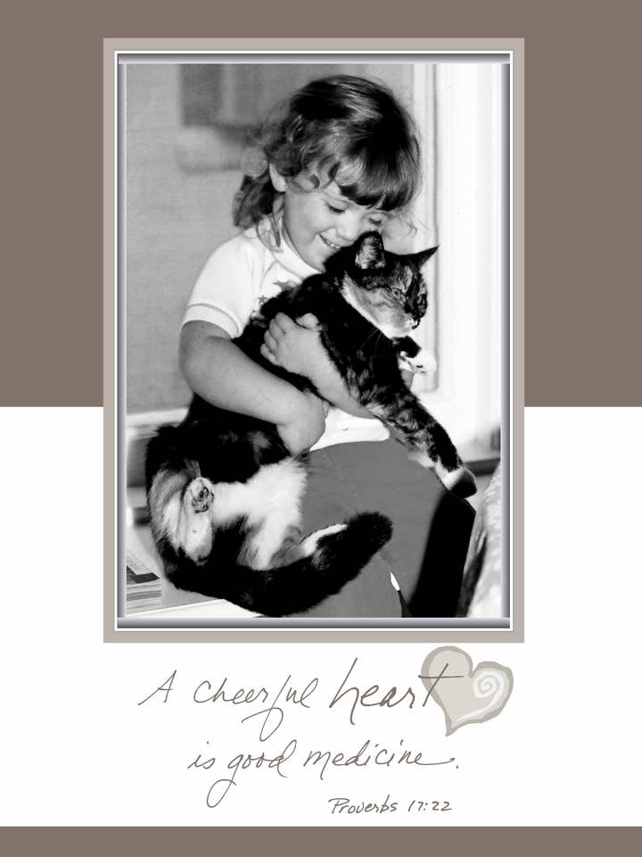 443GW: A Cheerful Heart Is Good Medicine. - Proverbs 17:22 for wholesale by Bonair Daydreams