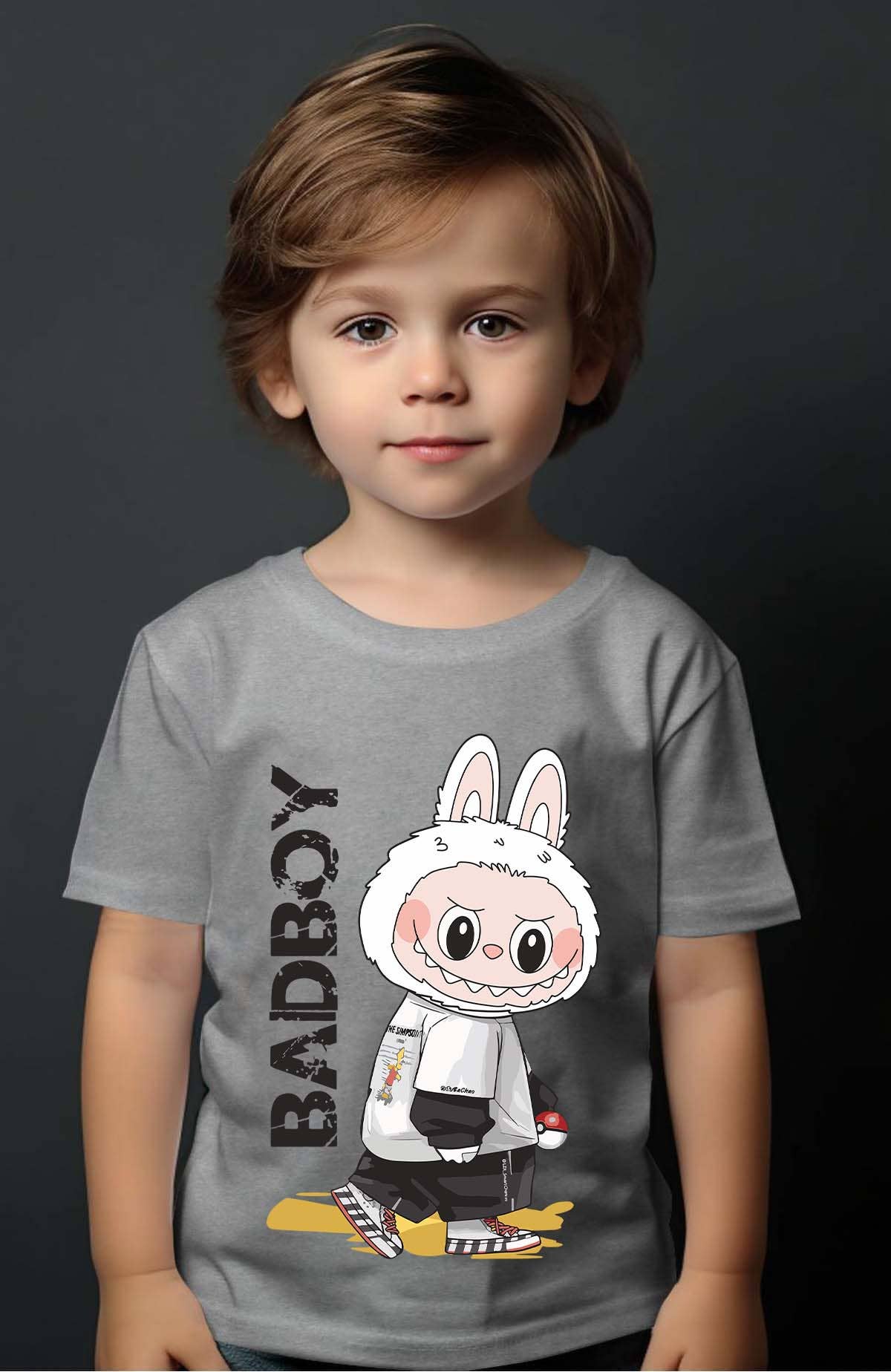 IALD - Wholesale Screen Printed T-Shirt - Kids - Badboy Bubu - Boy's T-shirt2