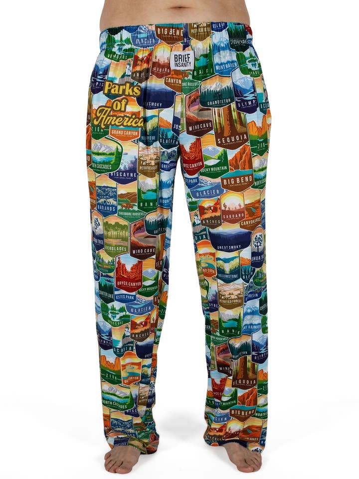 Loungebroeken van Parks of America voor wholesale door BRIEF INSANITY