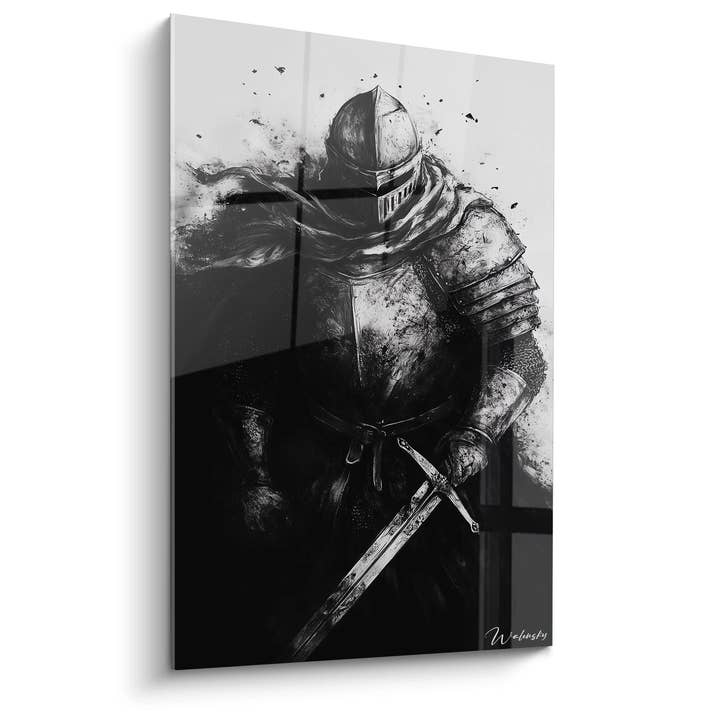 Cavaliere Nero Tavola N°1 - Edizione Miti e Leggende per la vendita all'ingrosso da parte di Walensky