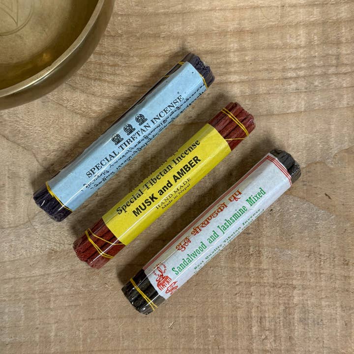 Tibetan Sacred Incense Gift Set – Ritual Aromas & Wooden Holder for wholesale by Buddha-Buddha