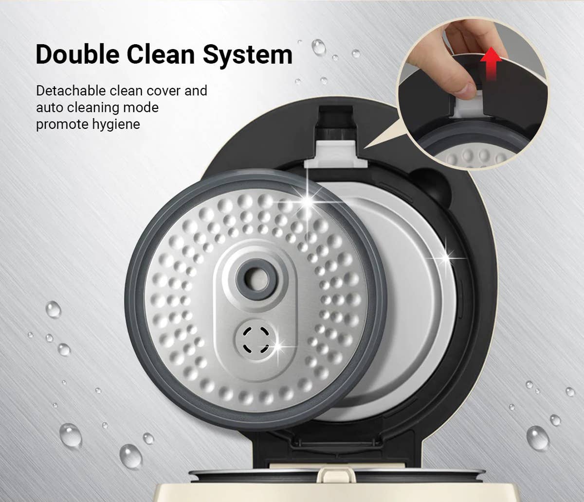 EMC - Wholesale Kitchen Appliance - Cuchen Creamy Micom Rice Cooker & Baby Food Maker 6 Cup5