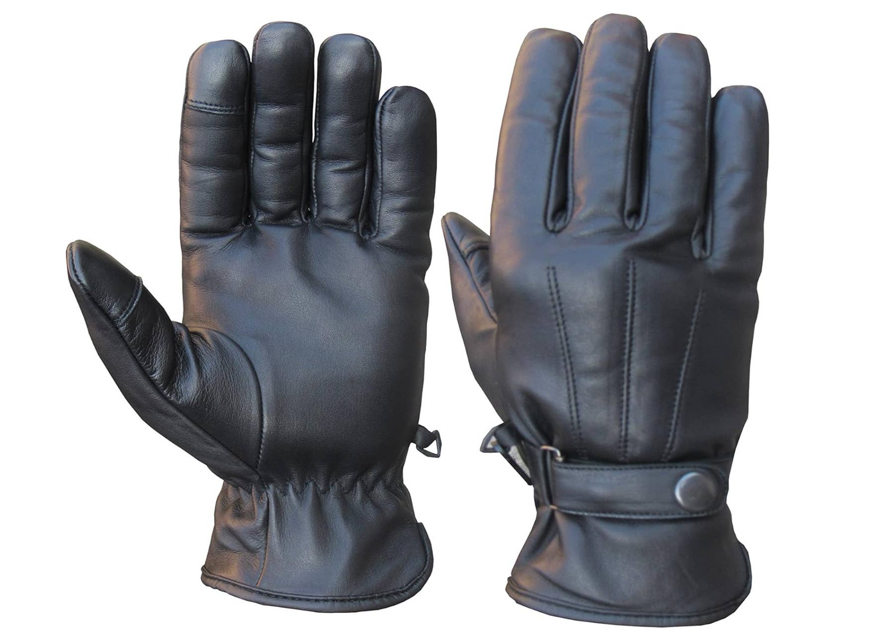 Tackfield - Wholesale Gloves - Unisex - Winter Leather Gloves Genuine Cowhide Thermal insulated