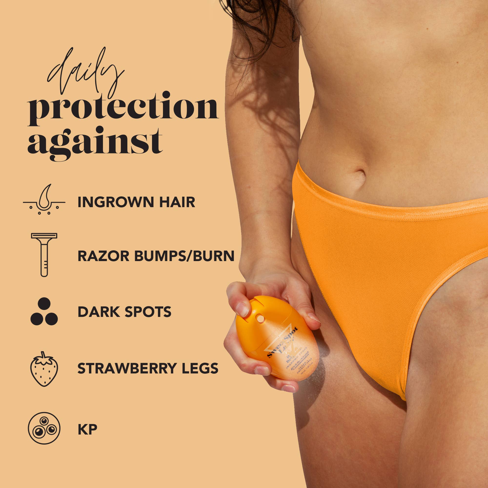 Sweetspot Labs - Wholesale Hair Spray - Buff & Brighten Ingrown Hair Treatment Spray2