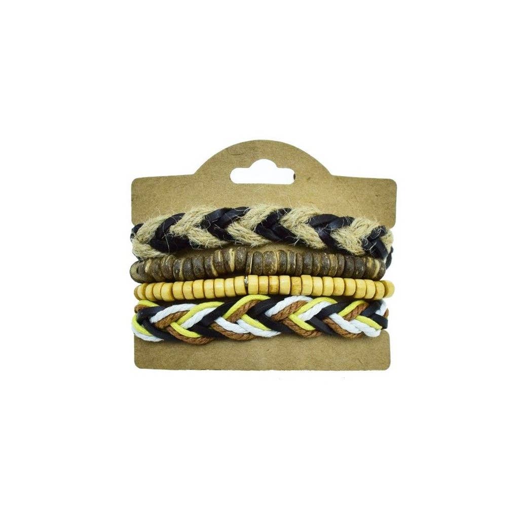 Brown 🌾🧡 Rustic Boho Bracelet – Nature and Style on Your Wrist for wholesale on Faire0