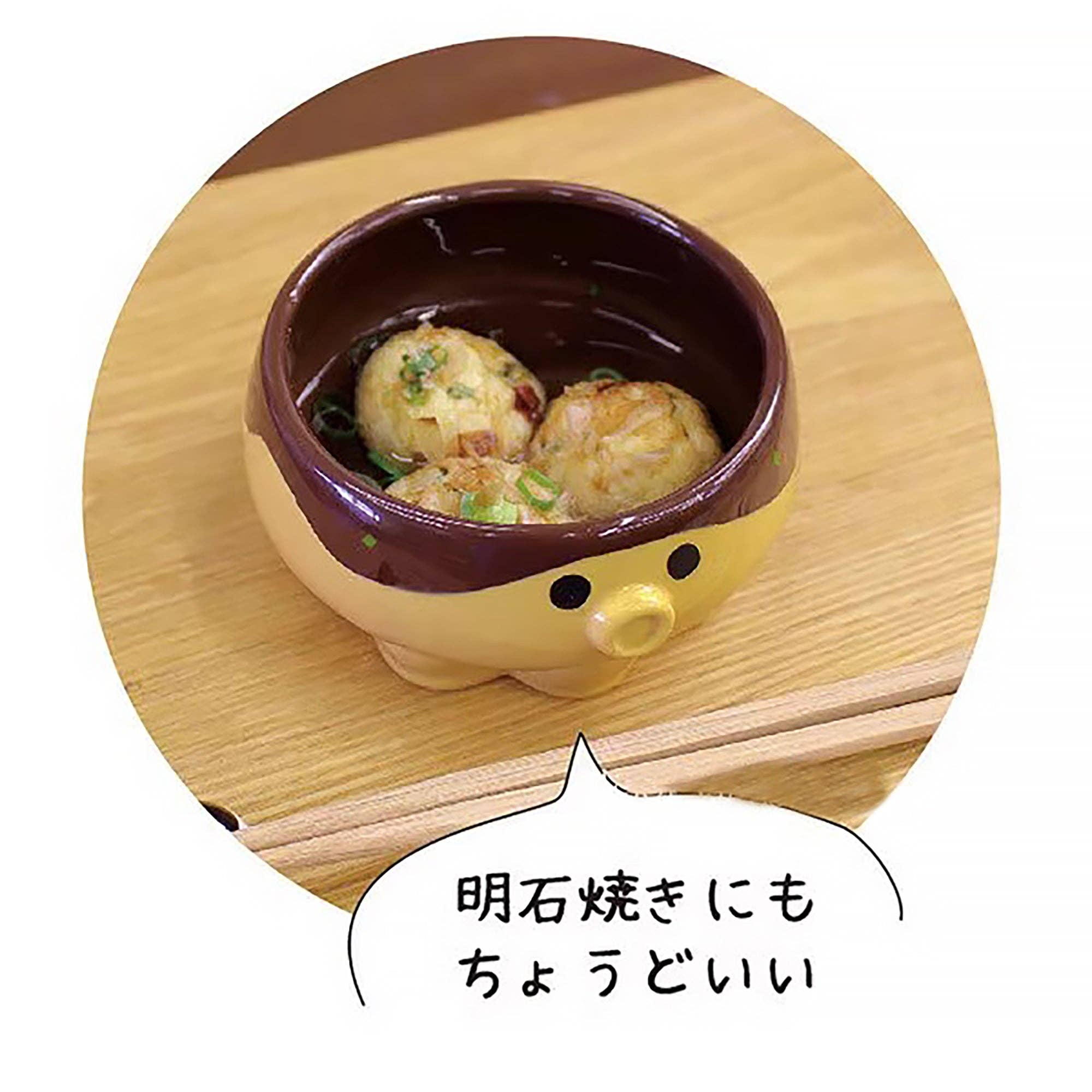 MinoCraft - Vente Bol de service - Service à takoyaki en céramique1