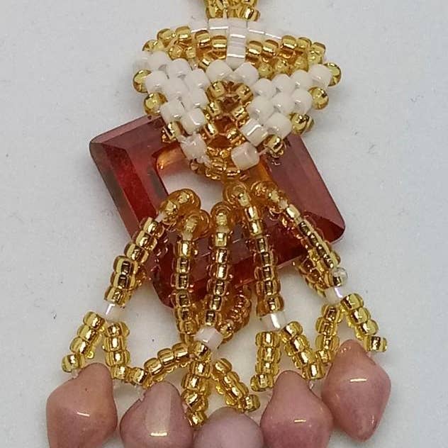 Ciondolo triangolo amore (dal kit) per la vendita all'ingrosso da parte di Amy's Handmade Gifts