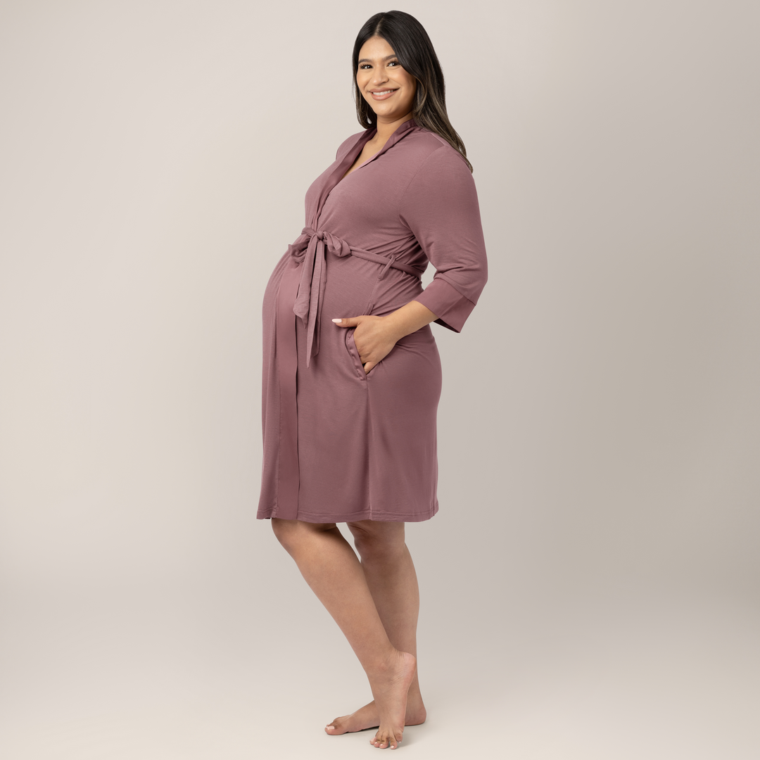 Kindred Bravely - Wholesale Robe - Women's - Emmaline Robe w/ Satin Collar and Trim, Great Gift for Her5