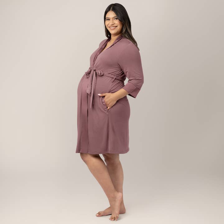 Kindred Bravely - Wholesale Robe - Women's - Emmaline Robe w/ Satin Collar and Trim, Great Gift for Her5