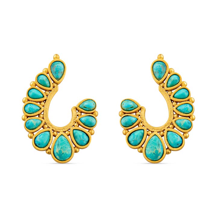 Riverbend örhängen för wholesale av Christina Greene LLC