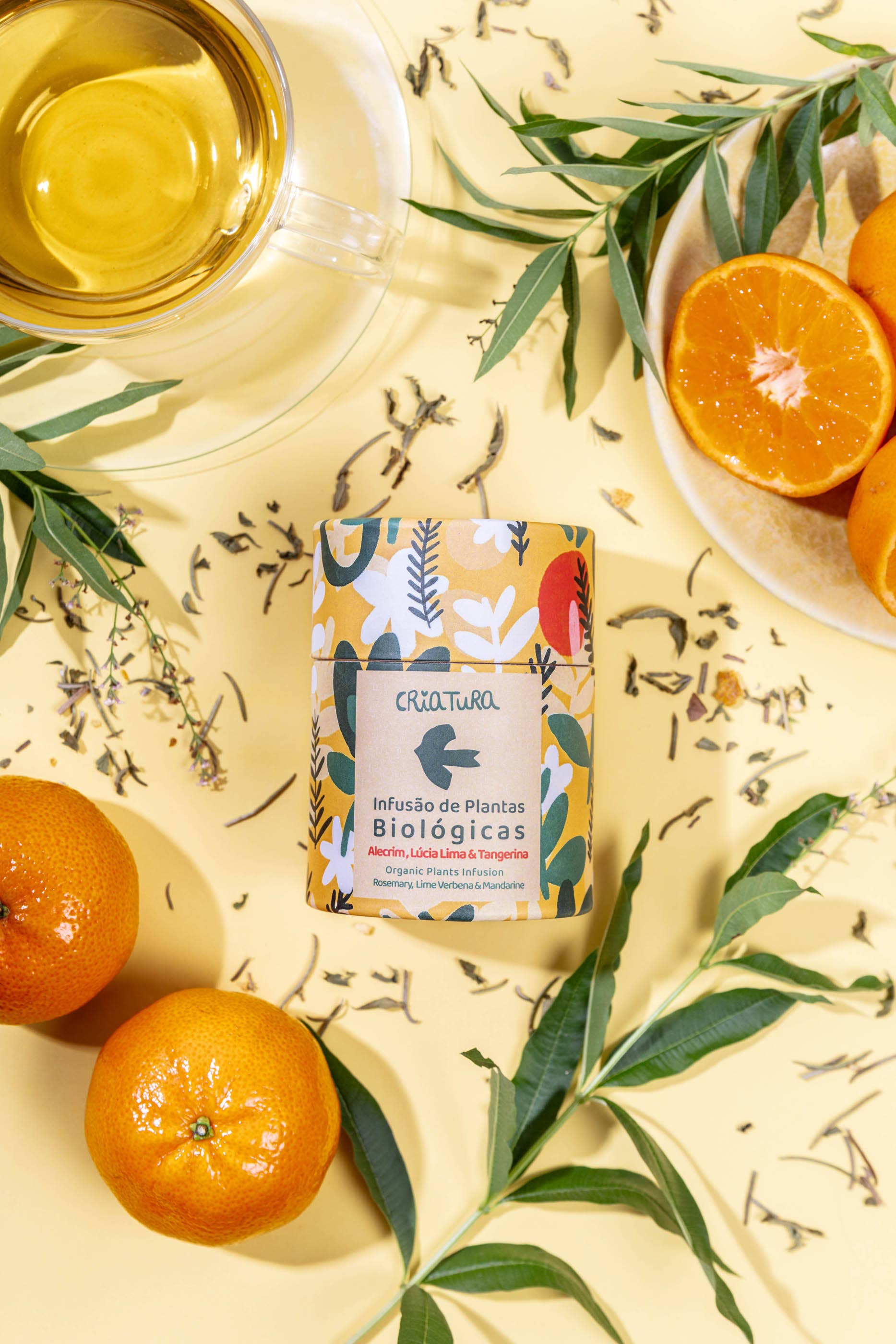 CRIATURA - Wholesale Health/Detox Tea - Organic Herbal Tea- Rosemary, Lime verbena and Tangerine1