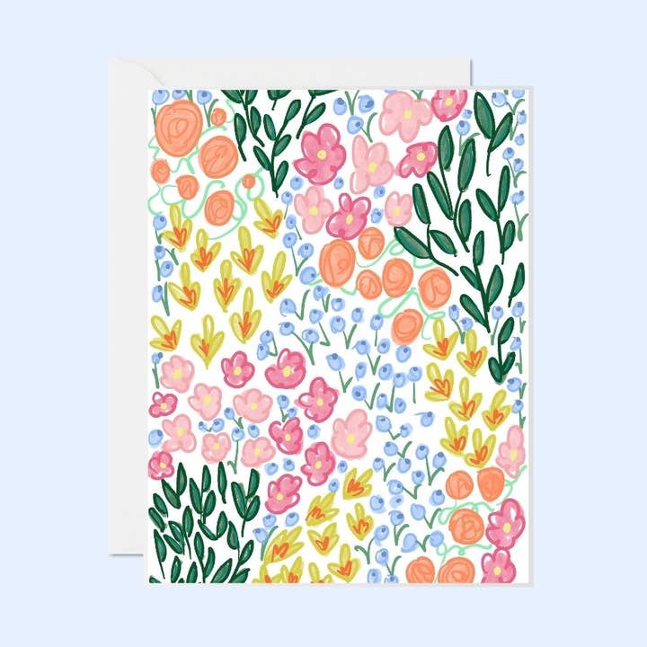 Anna Whitham Co. – Großhandel Briefpapier-/Postkarten-Set – Lauren Floral Notizkarten-Set | Blumen | Jeden Tag | 0