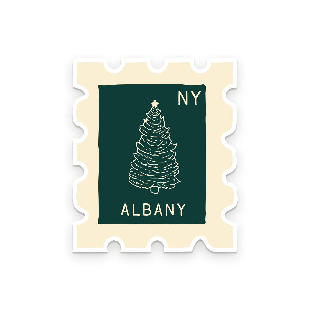 Ruff House Print Shop - Vendita all'ingrosso Adesivo - Adesivo in vinile con timbro personalizzato per le vacanze in città10