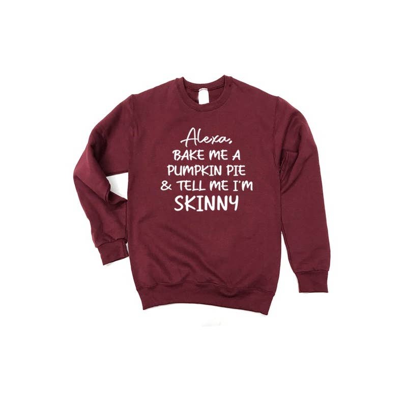 Clothing of America - Wholesale Graphic Sweatshirt - Women's - ALEXA GRAPHIC SWEATSHIRT5