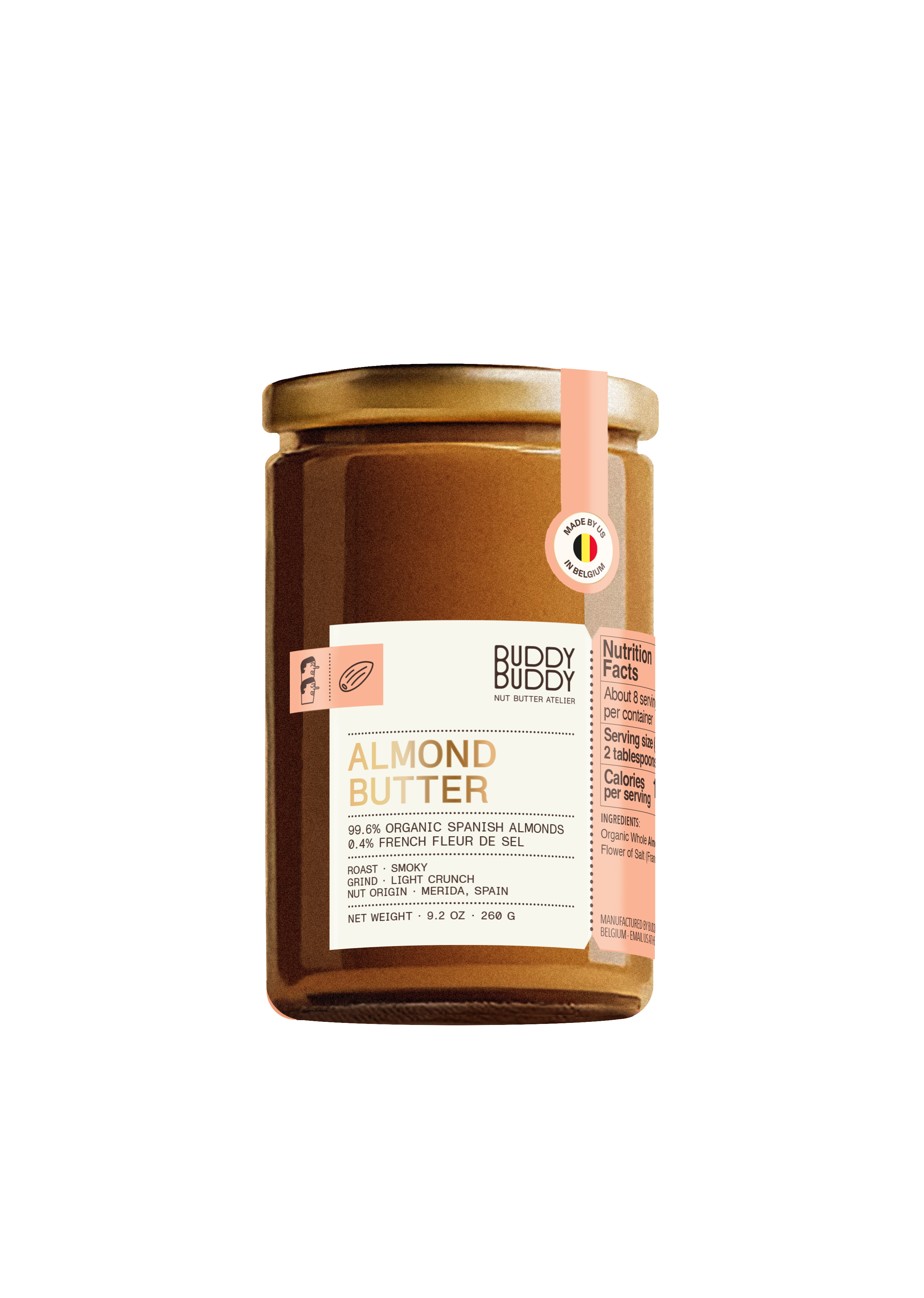 BUDDY BUDDY - Wholesale Nut Butter - Organic Almond Butter1