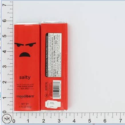 Astor Chocolate Corp. - Wholesale Chocolate Bar - Moodibars SALTY Milk Chocolate Pink Himalayan SeaSalt 1.5oz3