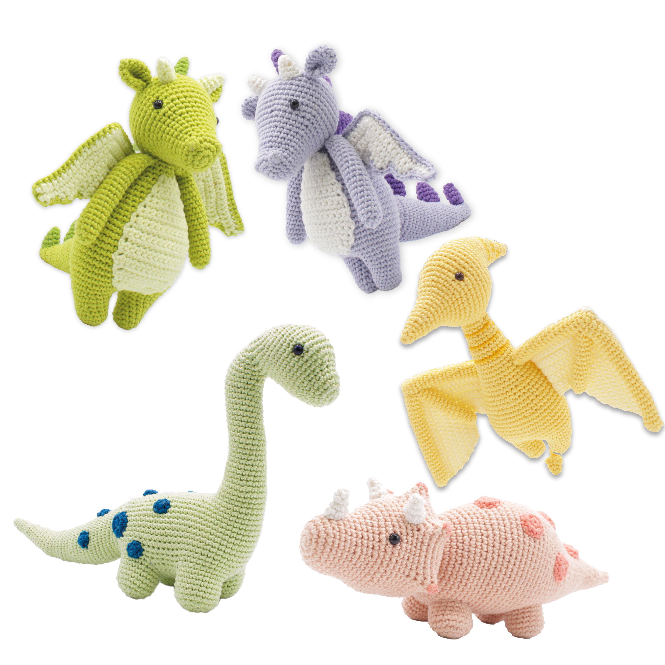 Hardicraft - Wholesale Knitting/Crochet Supplies - DIY Crochet Kit - Doris Dragon5