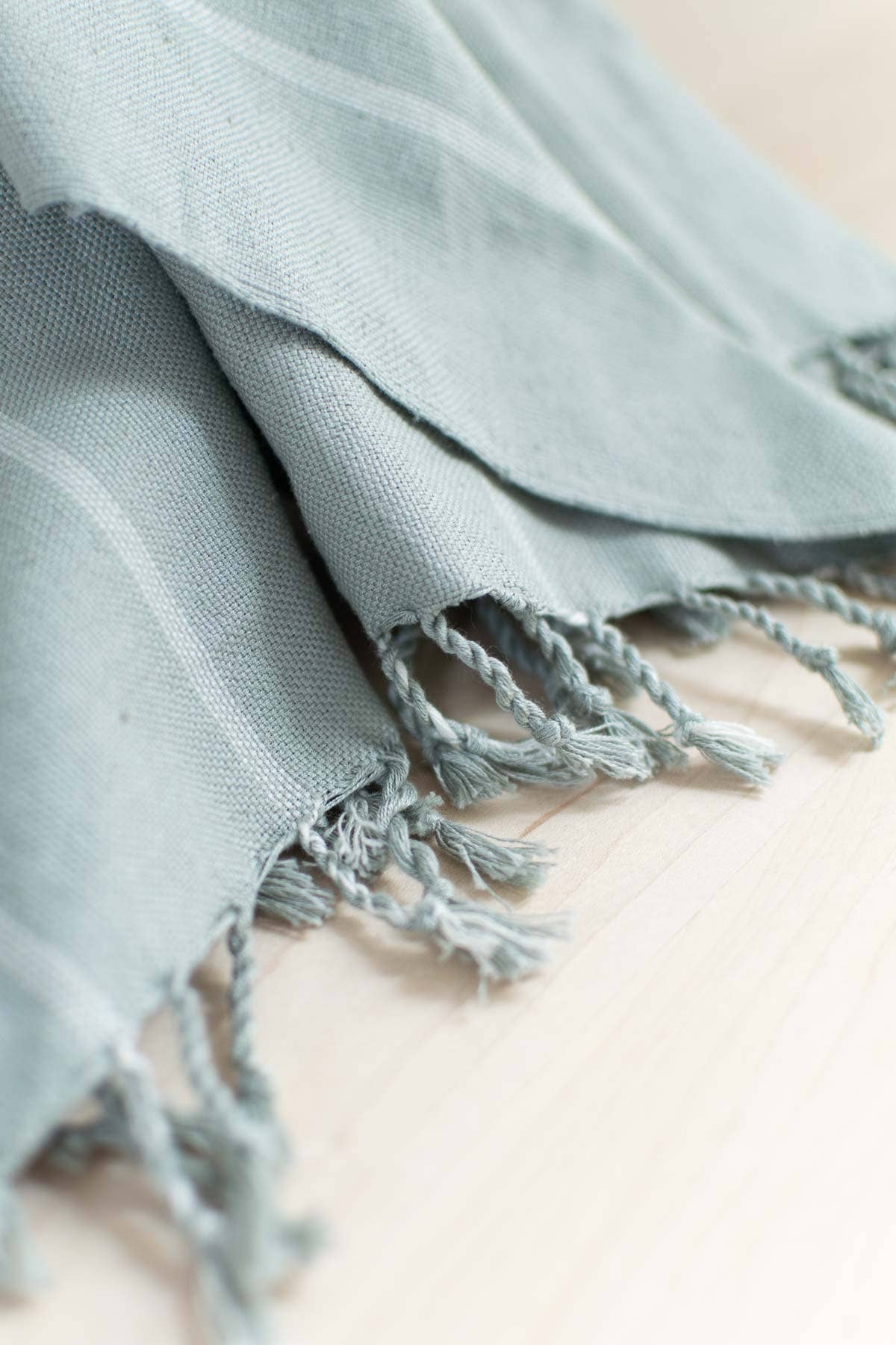 Fair + Simple - Wholesale Hand Towel - Oversized Woven Hand Towel - Sage Green1