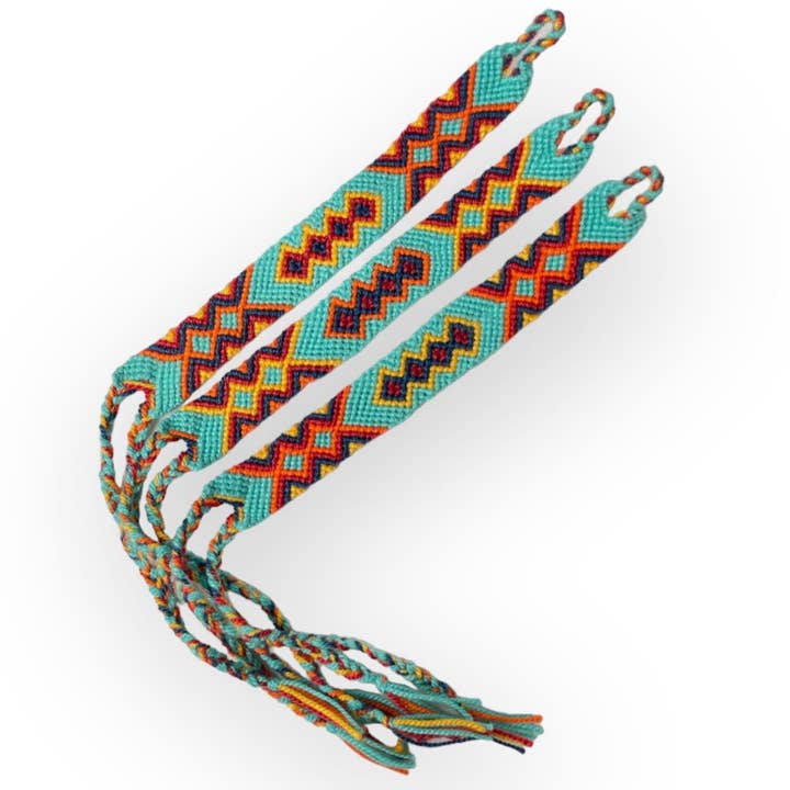 Desert Sunset Freundschaftsarmbänder | Gewebtes Armband — Größe M für den Großhandel von Colorful 4U