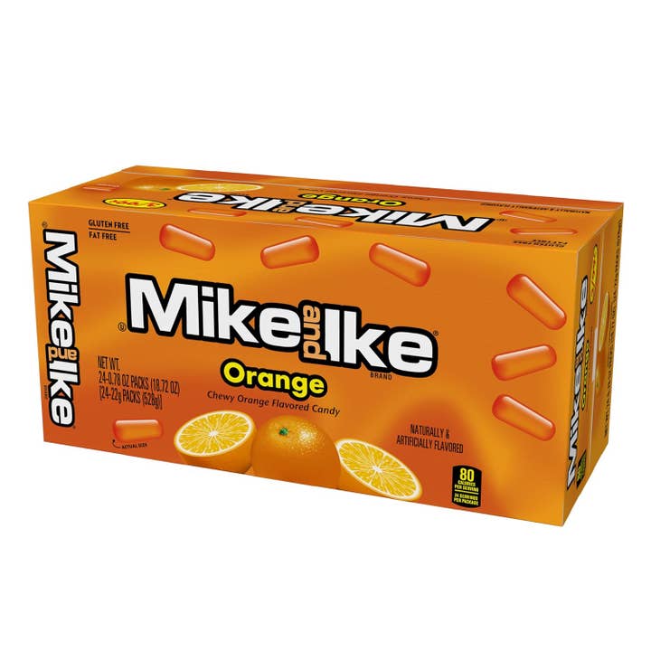 Snacky Candy - Wholesale Gummy - Mike & Ike Orange 0.78oz 24 packs3